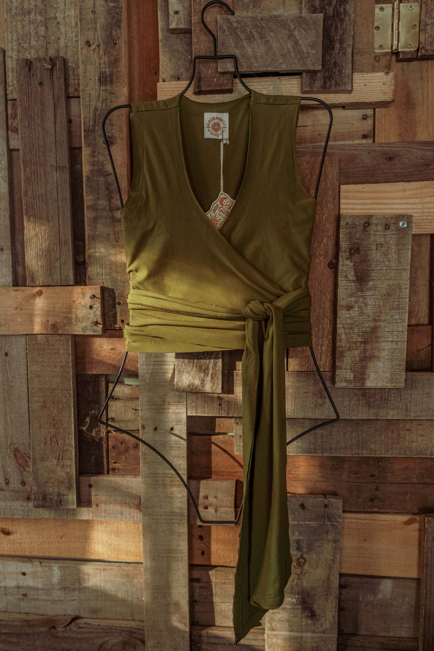 Goddess Wrap Top