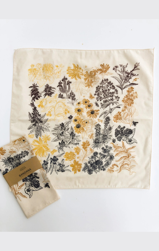 Autumn Wildflower Bandana