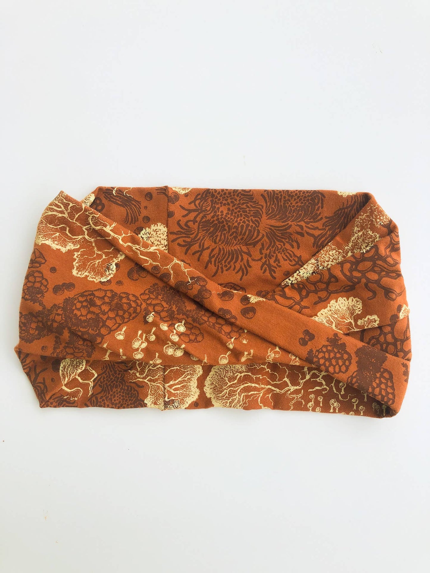 Slime Mold Bamboo and Organic Cotton Headband