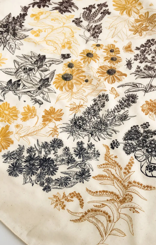 Autumn Wildflower Bandana
