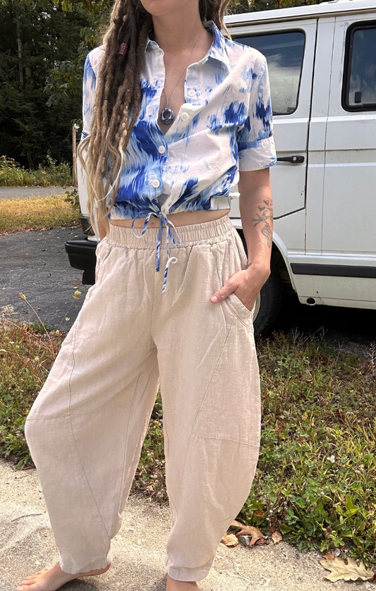 The Knickerbocker Pant In Beige