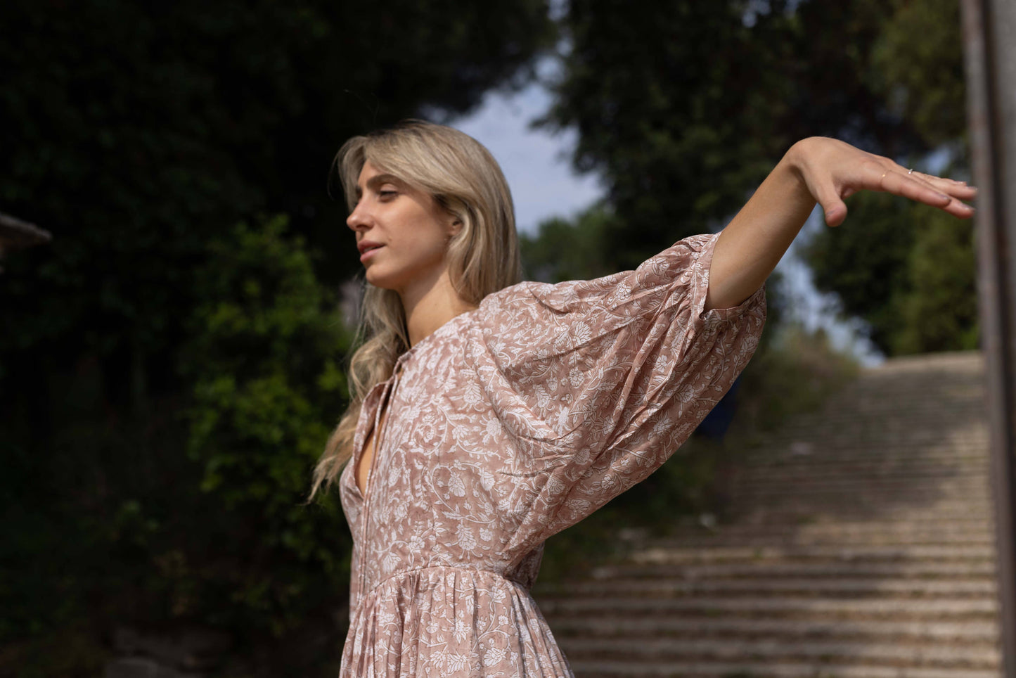Cotton Venus Midi Dress