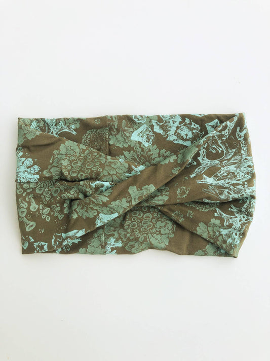 Lichen Bamboo and Organic Cotton Headband