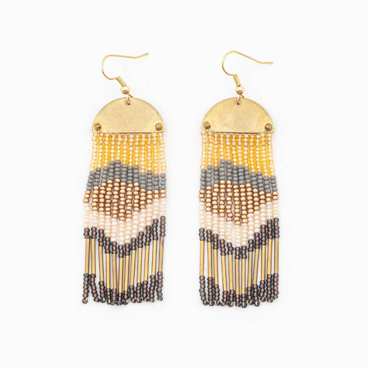 Half Moon Cascade Earrings