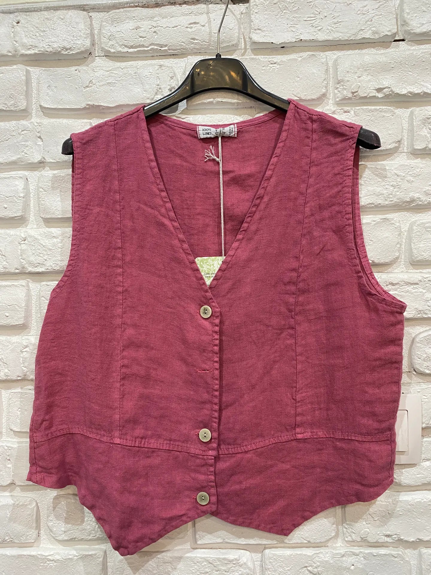 Linen Vest