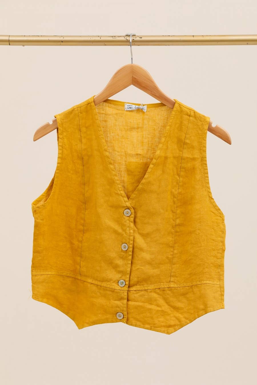 Linen Vest