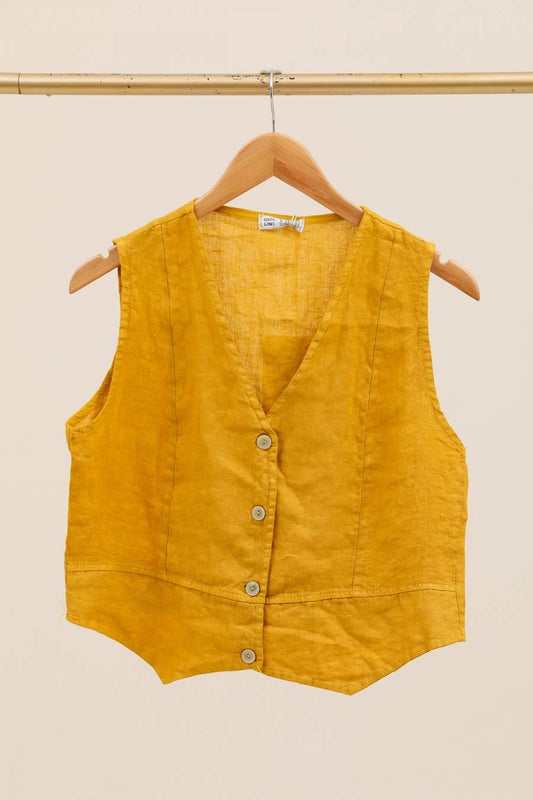 Linen Vest
