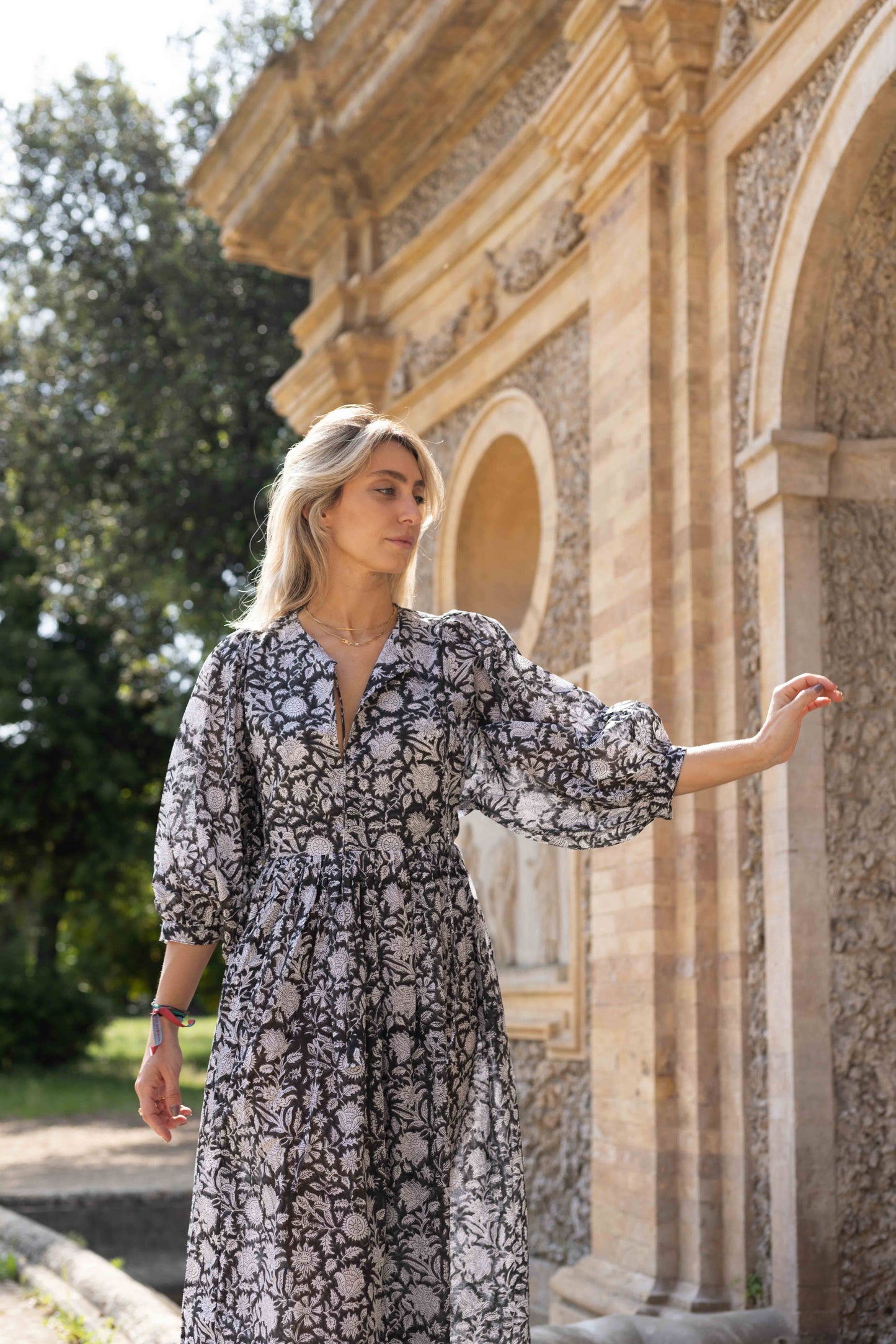 Cotton Venus Midi Dress